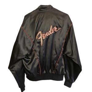 Vintage Fender Bomber Jacket Men’s Size Large USA - Rare